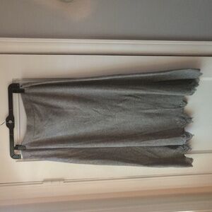 NWOT distressed gray 🩶 sweater skirt